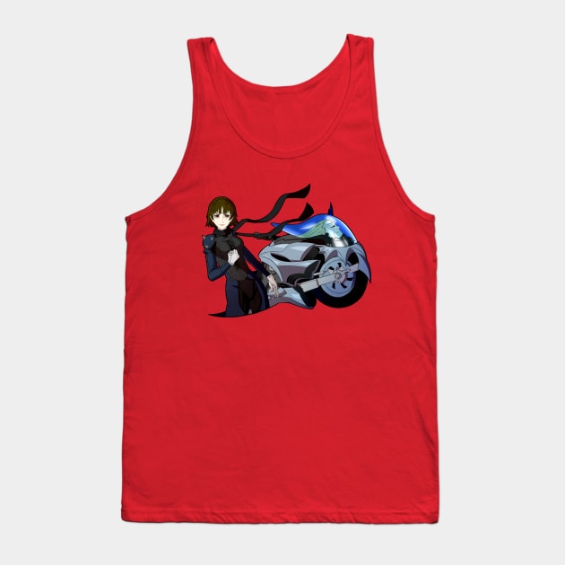 Makoto Niijima - Persona 5 Tank Top by MangaXai